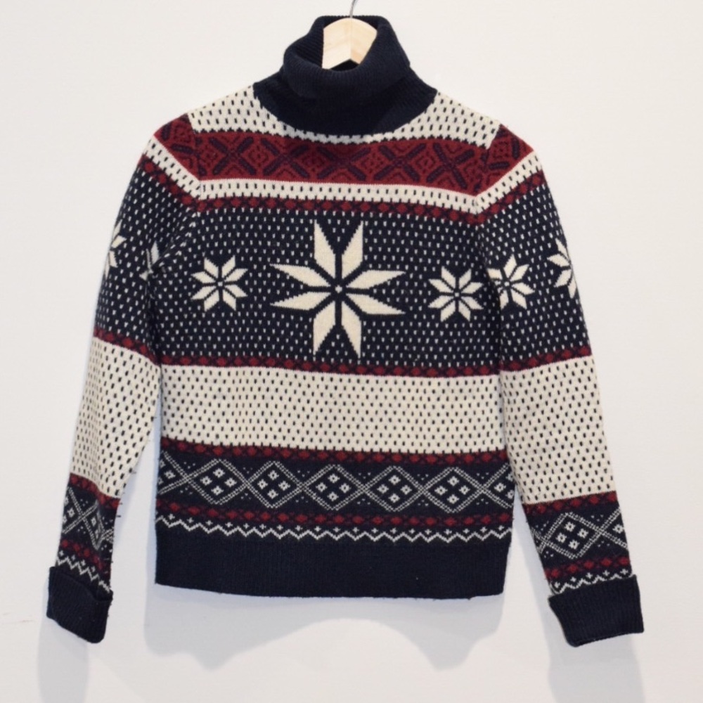 Zara Knit Turtleneck Sweater Size Medium